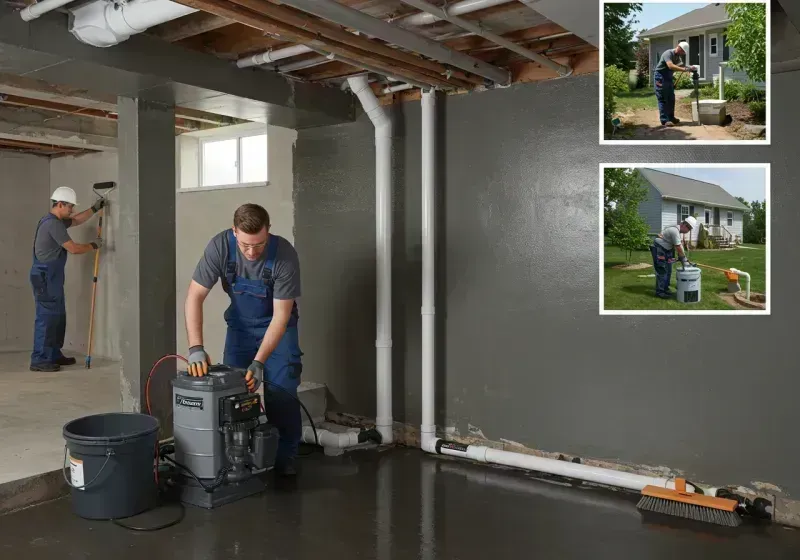 Basement Waterproofing and Flood Prevention process in Opelika, AL